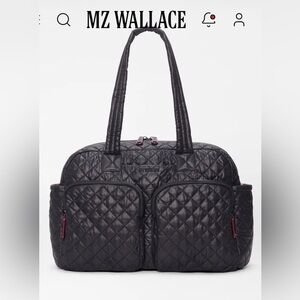 MZ Wallace black NIK Duffel Bag *please read